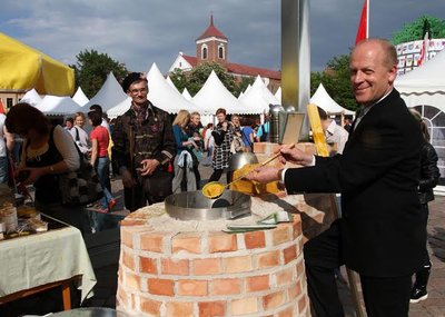 Ceremonmeisteris Kęstutis Ignatavičius