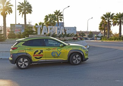 Vitoldas Milius su Hyundai Kona EV įveikė 6000 km