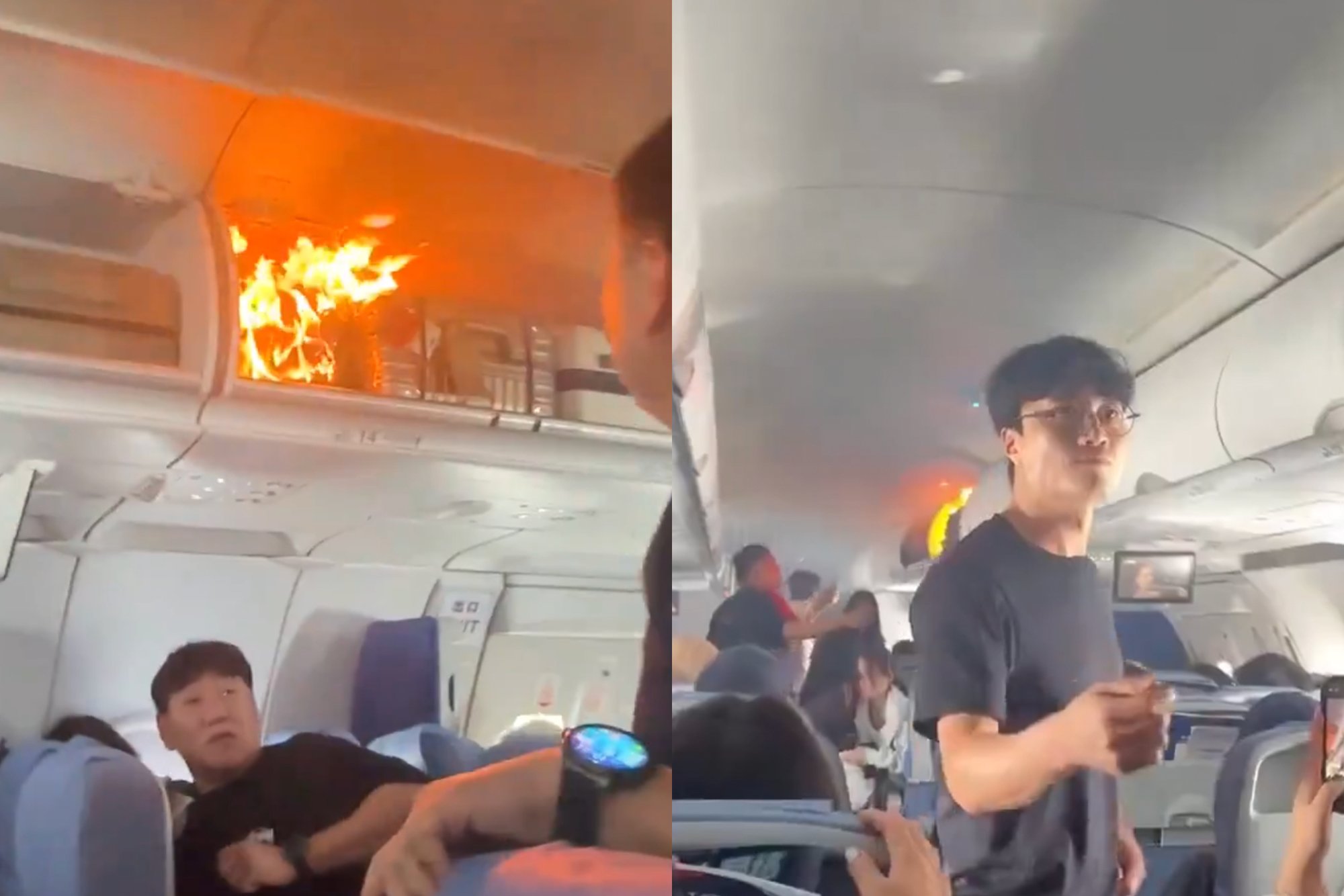 Air China Plane Fire: Passengers Onboard