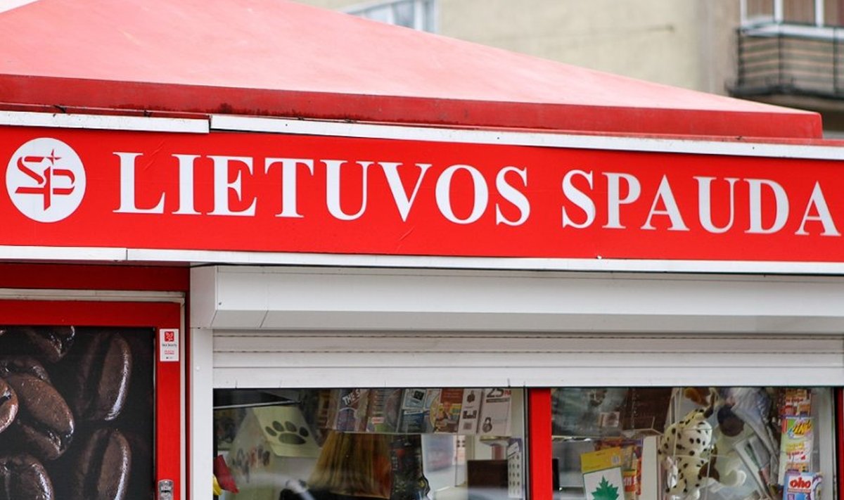 Lietuvos spauda, spaudos kioskas