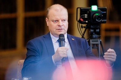 Specialūs „Delfi“ debatai Seimo rinkimams 2024. Demokratų sąjungos „Vardan Lietuvos“ pirmininkas Saulius Skvernelis