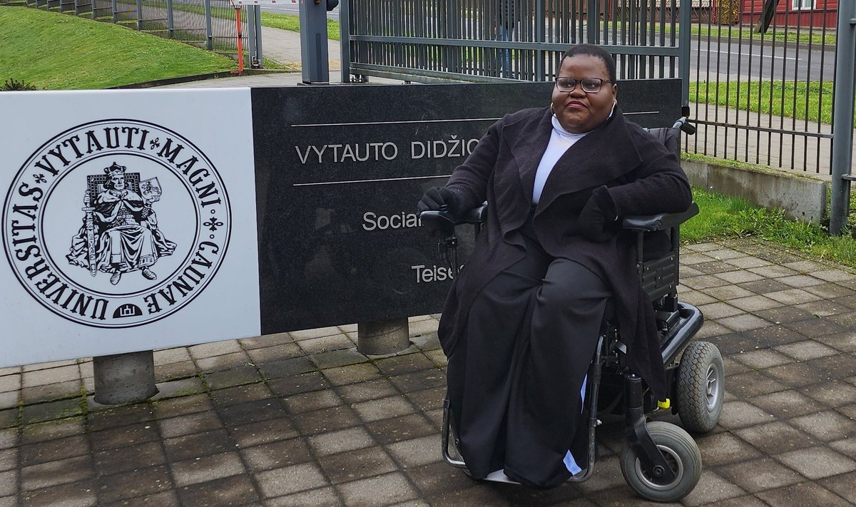 Pretorijos universiteto (Pietų Afrika) doktorantė Princess Thembisile Sibanda