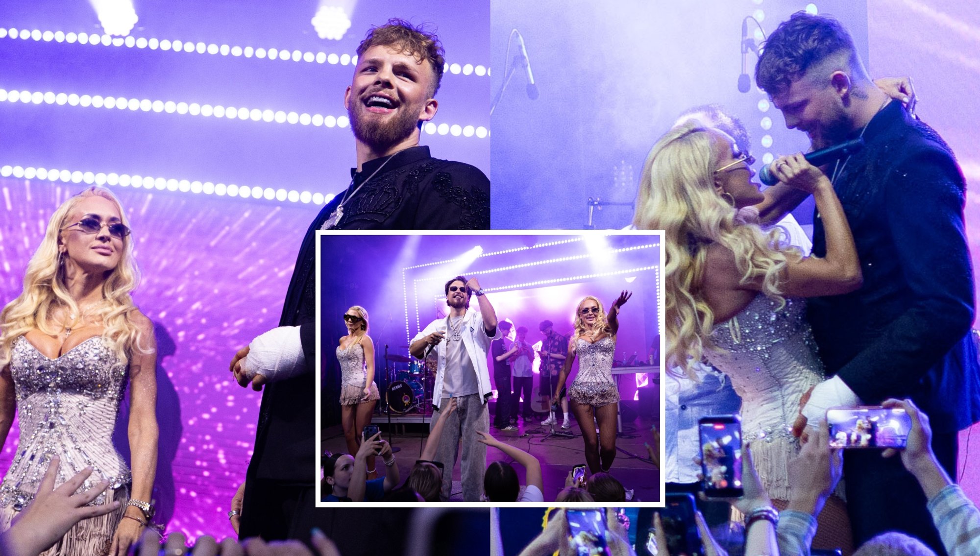 Oksana Pikul and Dominykas Dirkstys add luxury flair to Vilnius concert