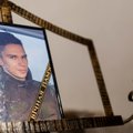 Atsisveikinama su Ukrainoje žuvusiu Lietuvos savanoriu 