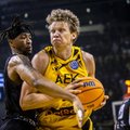 Kuzminskas žaidė naudingiausiai, bet AEK neatsilaikė prieš buvusio „Ryto“ krepšininko šou