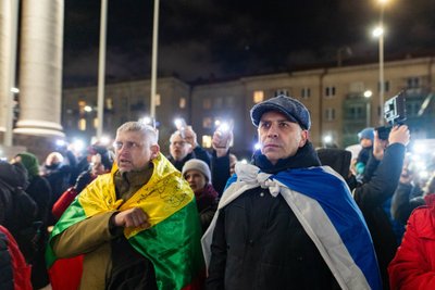 Protestas "Dešimt tylos minučių"