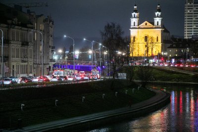 Vakariniai kamščiai Vilniuje